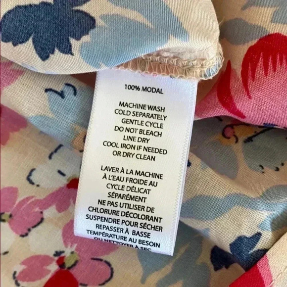 Beach lunch lounge Ellora floral peachie top xs - Picture 5 of 5